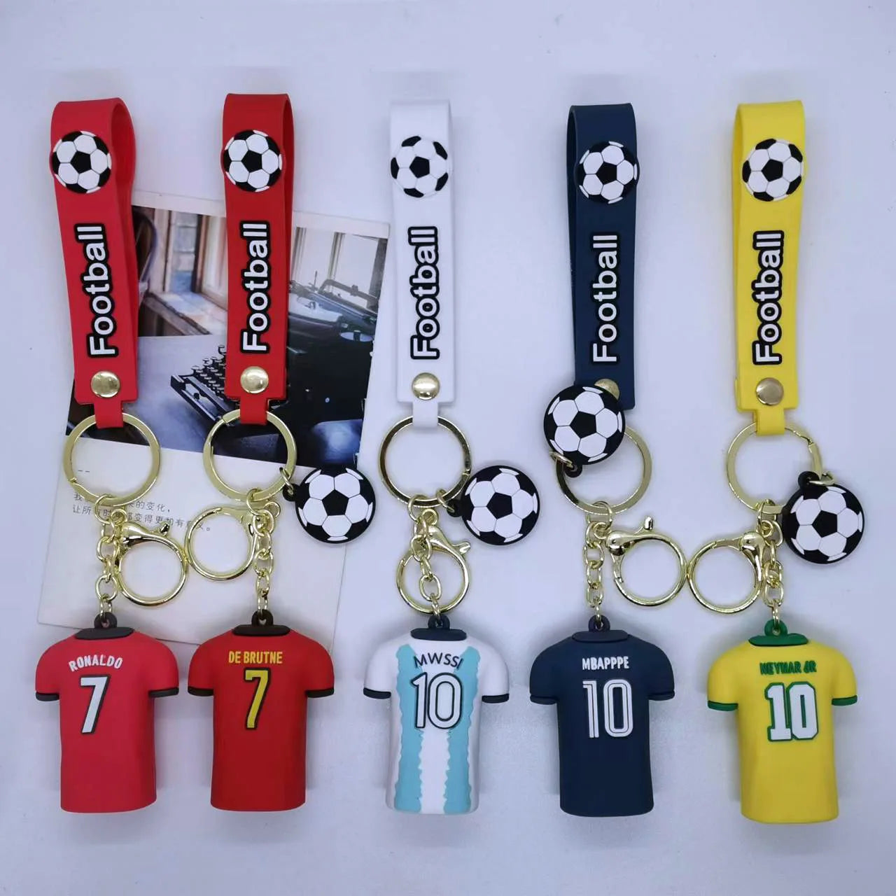 Mini Jersey Keychains