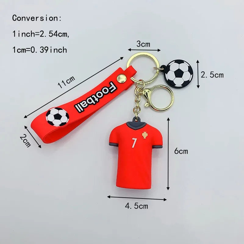 Mini Jersey Keychains